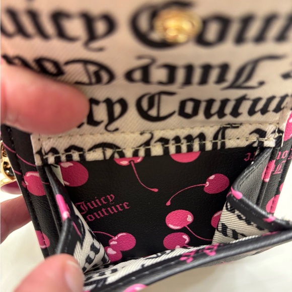 Juicy Couture Cherry on Top envelope flap wallet - NWT - Picture 4 of 8